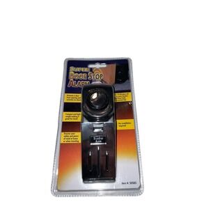 Door Stop Alarm Wireless Home Travel Security System Portable Safety Wedge Alert